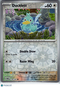 2024 Twilight Masquerade Ducklett Reverse Holo #139/167