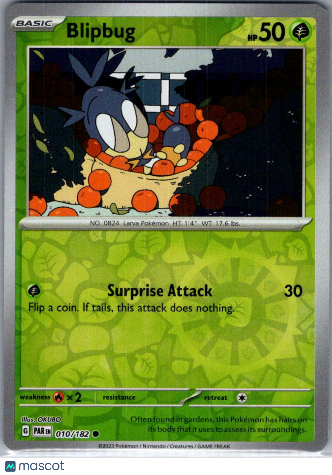 2023 Paradox Rift Blipbug Reverse Holo #10/182