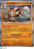 2025 Journey Together Lycanroc Holo Rare #85/159