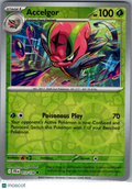 2025 Journey Together Accelgor Reverse Holo Uncommon #13/159