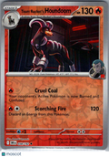 2025 Destined Rivals Team Rocket's Houndoom Reverse Holo Uncommon #38/182