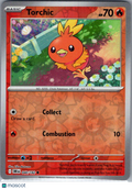 2025 Destined Rivals Torchic Reverse Holo #40/182