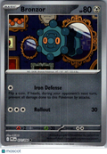 2025 Mega Evolution – Phantasmal Flames Bronzor Reverse Holo #71/94