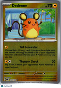 2026 Mega Evolution – Perfect Order Dedenne Reverse Holo #29/88