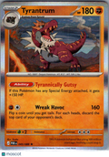 2026 Mega Evolution – Perfect Order Tyrantrum Holo Rare #45/88