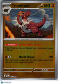 2026 Mega Evolution – Perfect Order Tyrantrum Reverse Holo Rare #45/88