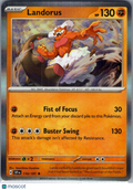 2024 Surging Sparks Landorus Reverse Holo Rare #110/191