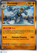 2023 Scarlet & Violet 151 Machamp Holo Rare #68/165