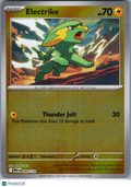 2025 Mega Evolution Electrike Reverse Holo #49/132
