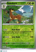 2025 White Flare Sawsbuck Reverse Holo Uncommon #7/86
