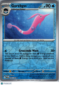 2025 Destined Rivals Gorebyss Reverse Holo Rare #56/182
