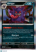 2026 Mega Evolution – Perfect Order Gengar Holo Rare #50/88