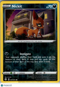 2021 Shining Fates Nickit Reverse Holo #47/72