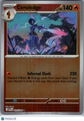2025 Mega Evolution – Phantasmal Flames Ceruledge Reverse Holo Uncommon #20/94