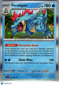 2024 Temporal Forces Feraligatr Holo Rare #41/162