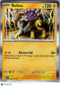 2025 Mega Evolution Raikou Reverse Holo Rare #48/132