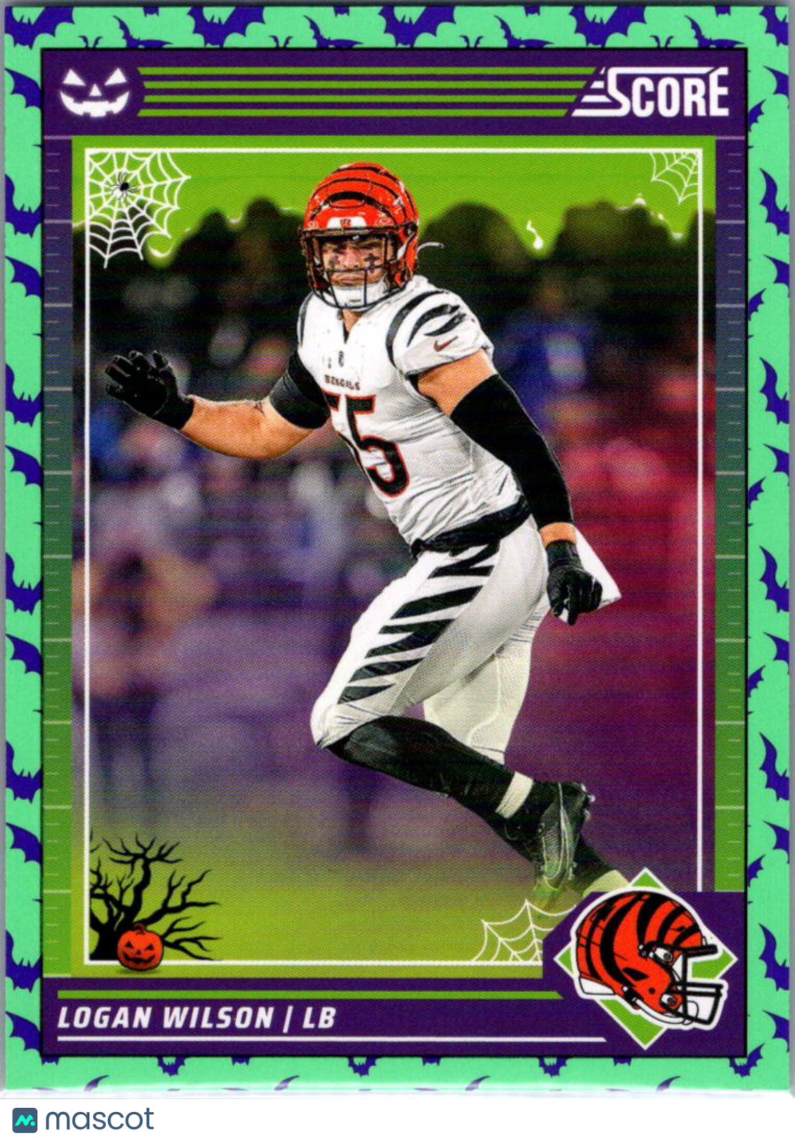 2024 Score Score-A-Treat Logan Wilson #61 Halloween Green