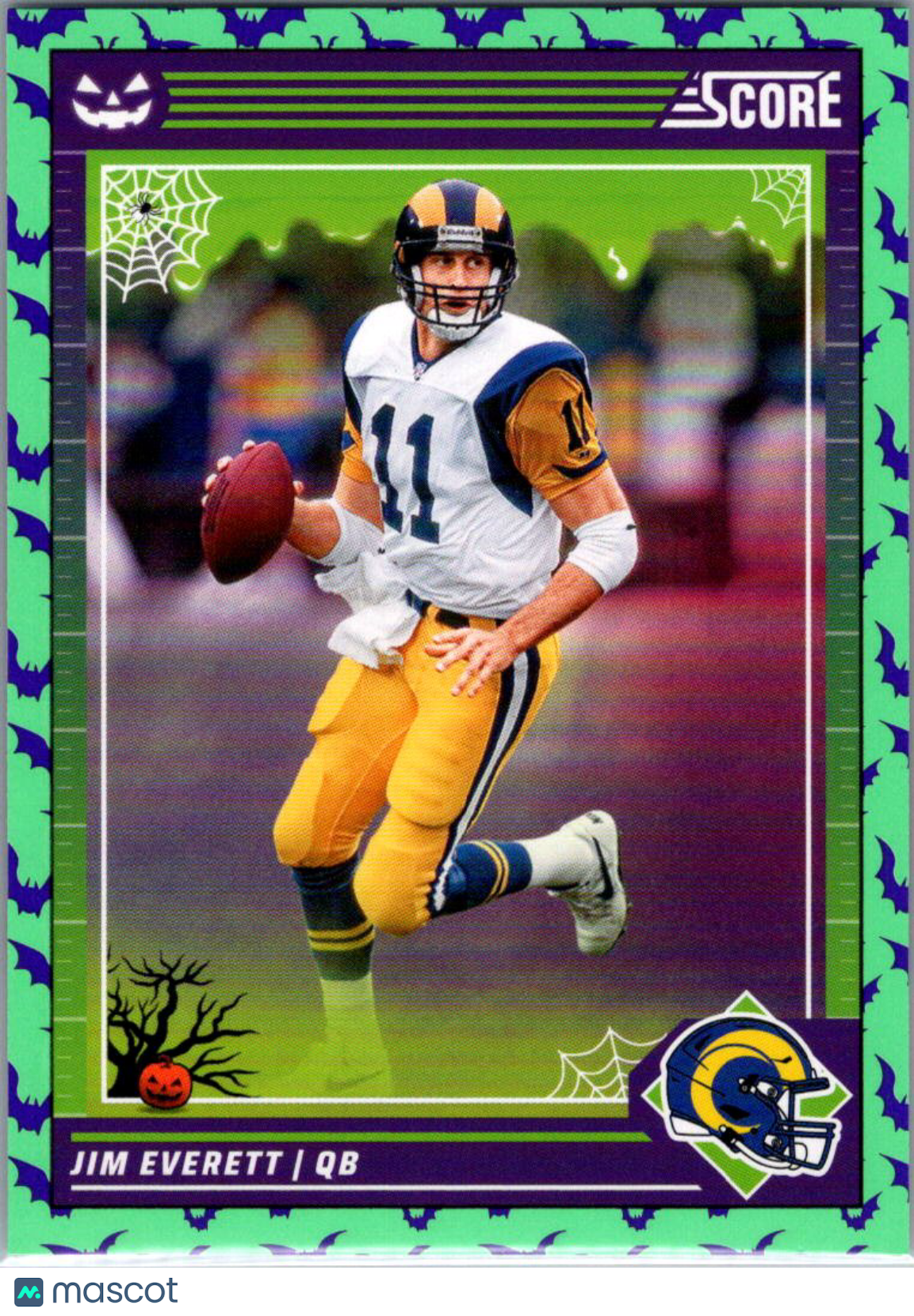 2024 Panini Score Score-A-Treat Jim Everett #162 Halloween Green
