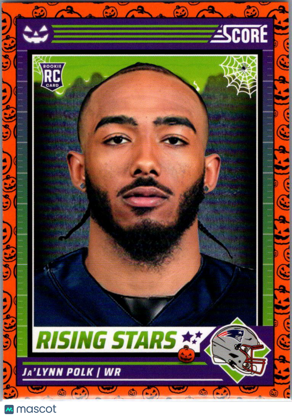 2024 Score Score-A-Treat Ja'Lynn Polk #22 Halloween Orange RC