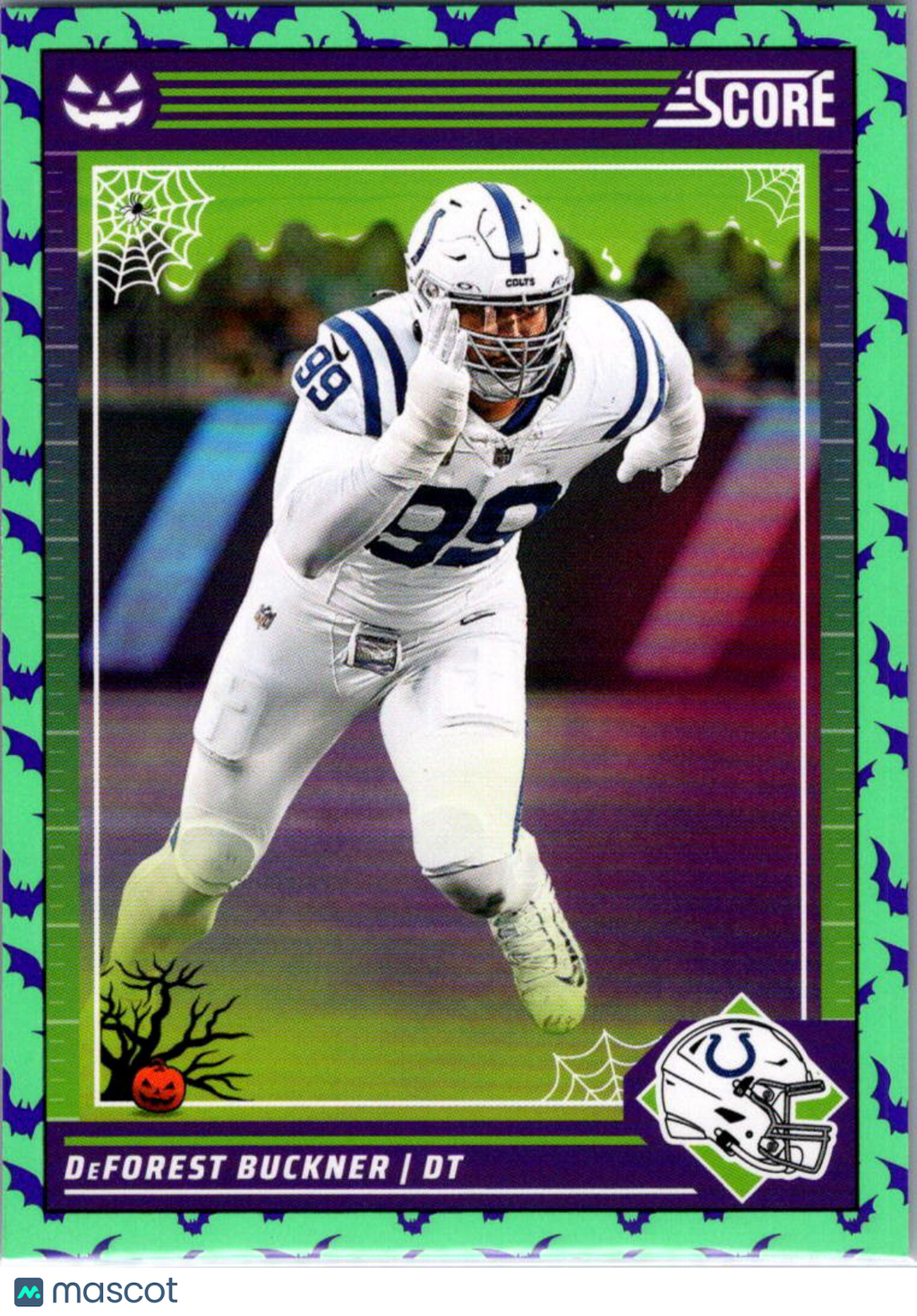 2024 Panini Score Score-A-Treat DeForest Buckner #122 Halloween Green