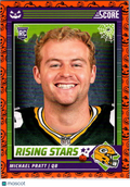 2024 Score Score-A-Treat Michael Pratt #40 Halloween Orange RC