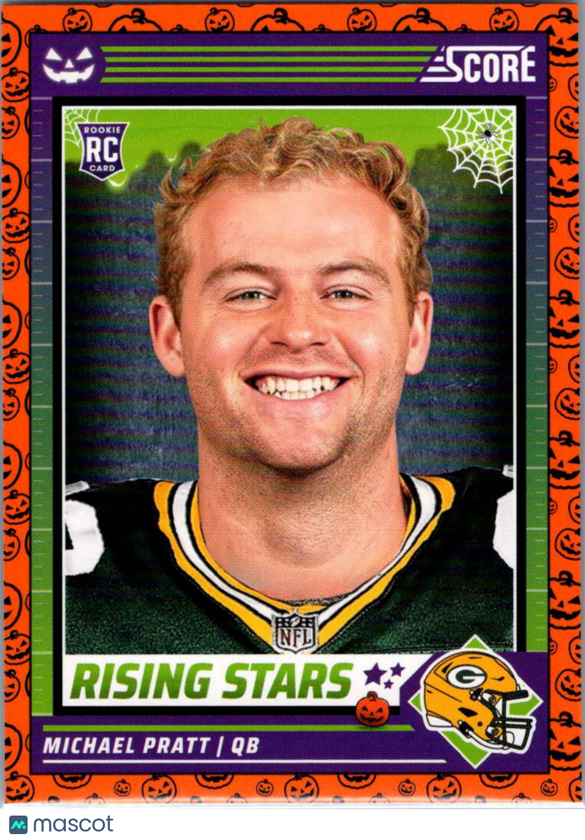 2024 Score Score-A-Treat Michael Pratt #40 Halloween Orange RC