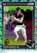 2024 Score Trevor Lawrence #127 Score-A-Treat Green