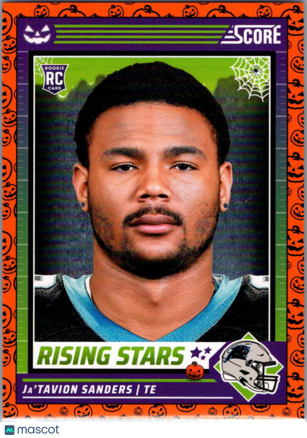 2024 Score Score-A-Treat Ja'Tavion Sanders #24 Halloween Orange RC