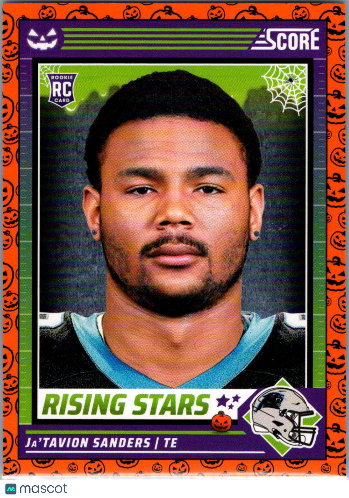 2024 Score Score-A-Treat Ja'Tavion Sanders #24 Halloween Orange RC