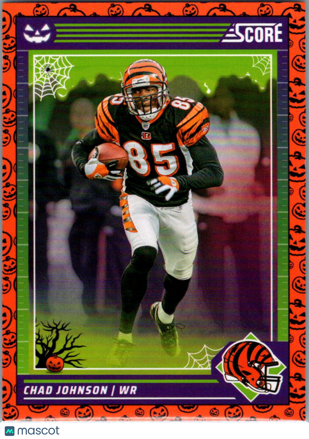 2024 Score Score-A-Treat Chad Johnson #63 Halloween Orange