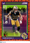 2024 Score Halloween Tyrann Mathieu #202 Halloween Orange