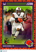 2024 Score Score-A-Treat David Njoku #70 Halloween Orange