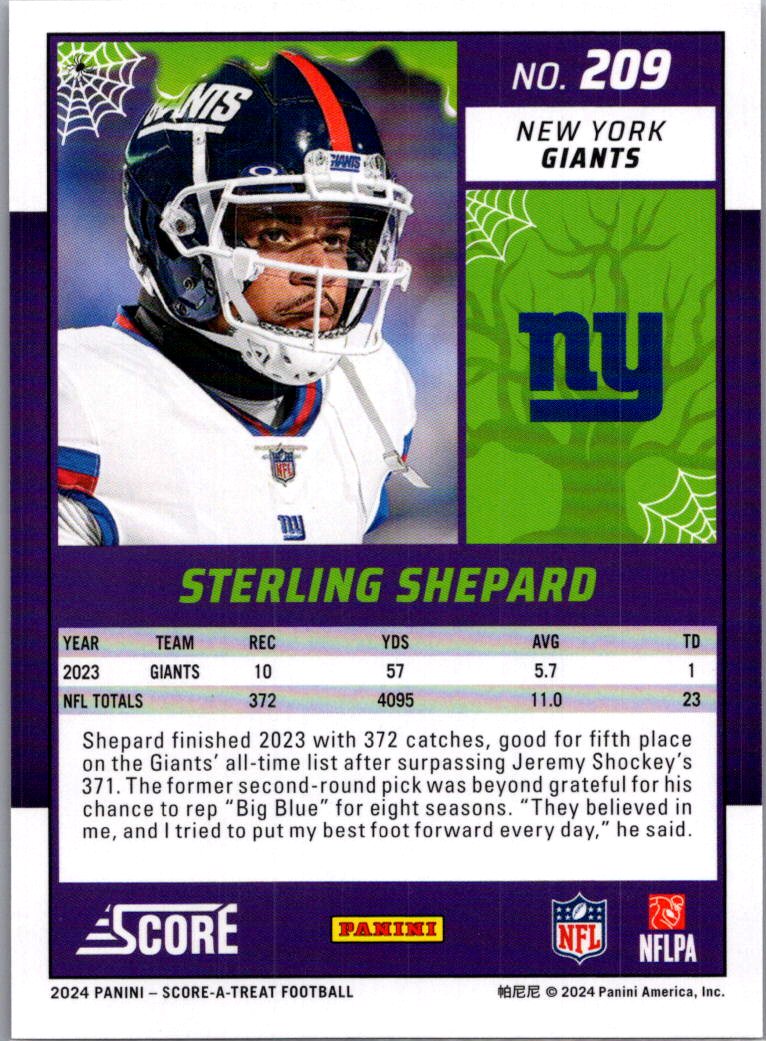 2024 Score Score-A-Treat Sterling Shepard #209