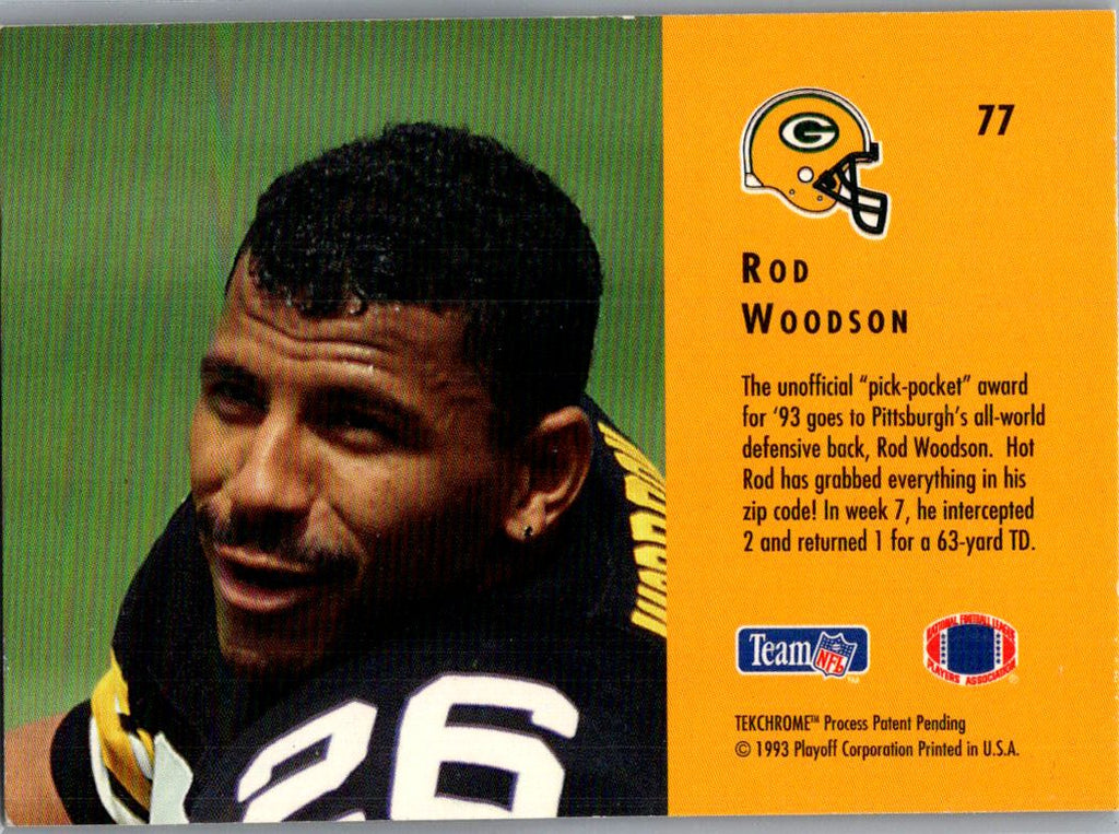 1993 Playoff Best of the Rest Rod Woodson #77
