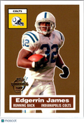 2005 Topps Edgerrin James #19 of 22 Turn Back the Clock