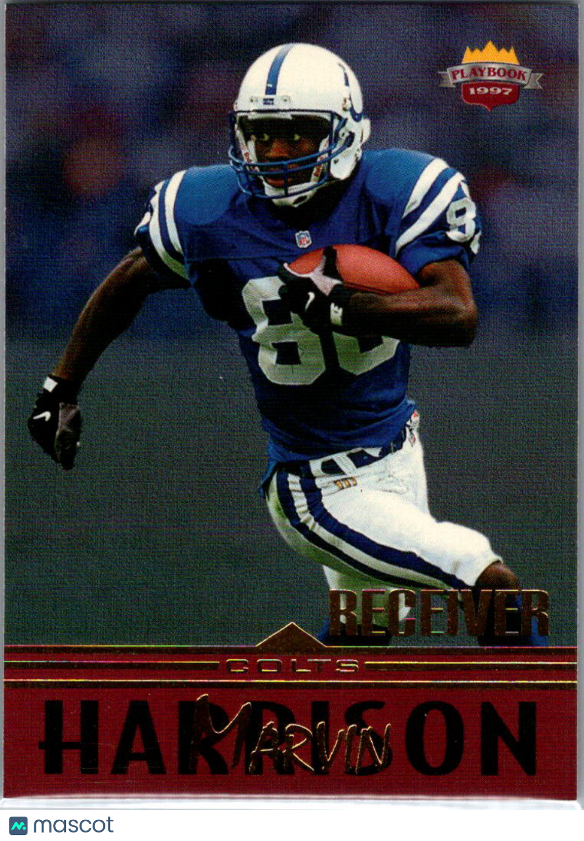 1997 Playoff Playbook Marvin Harrison #68