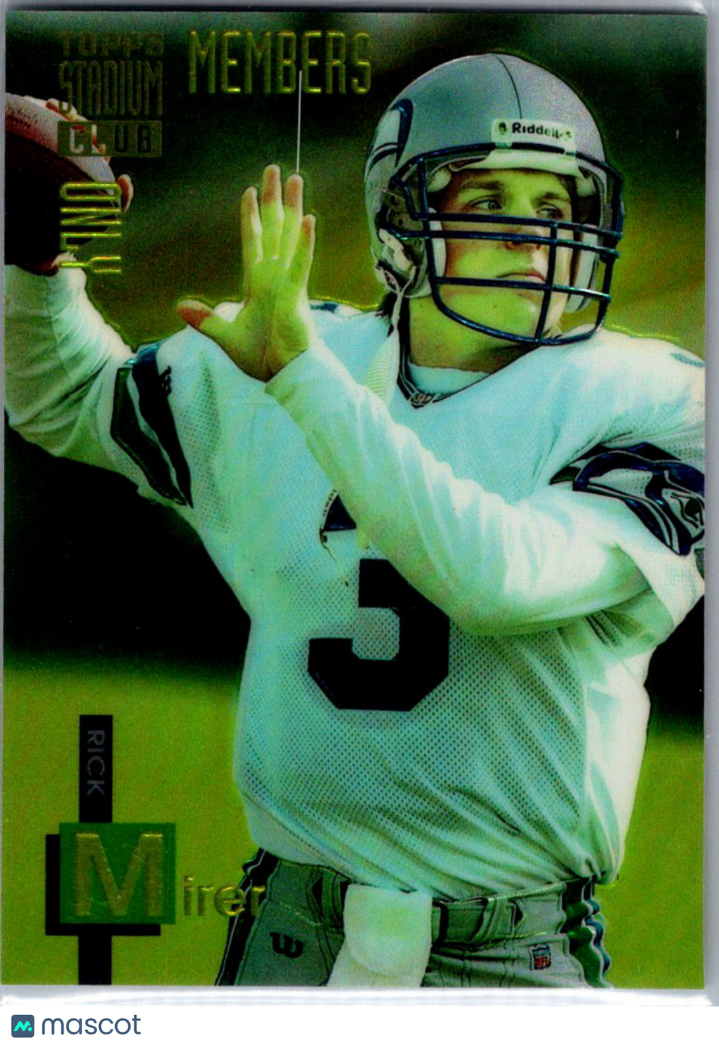 1994 Topps Stadium Club Members Only Rick Mirer #50