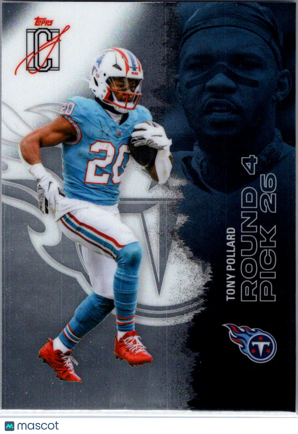 2025 Topps Signature Class Tony Pollard #54 Refractor