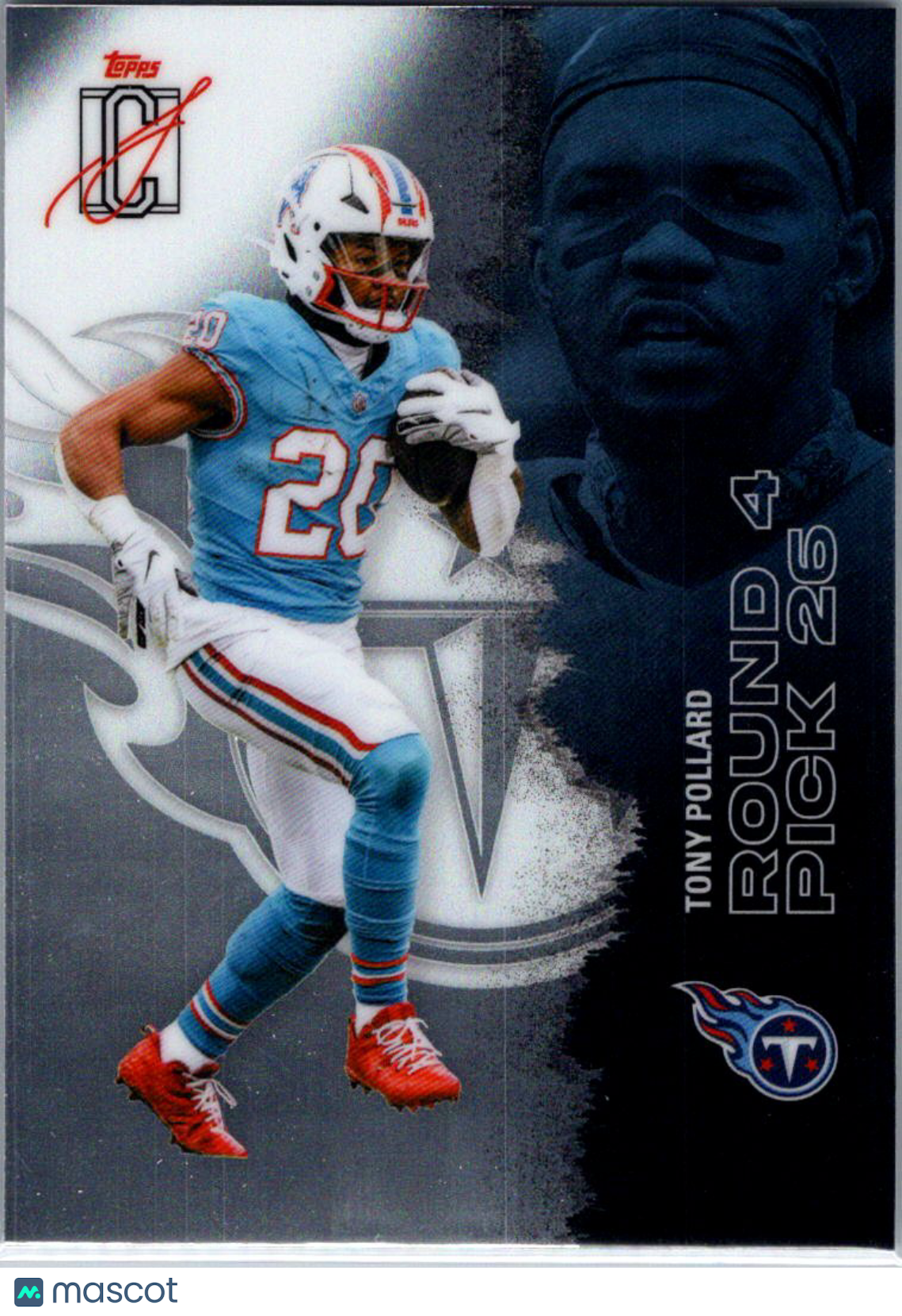 2025 Topps Signature Class Tony Pollard #54 Refractor