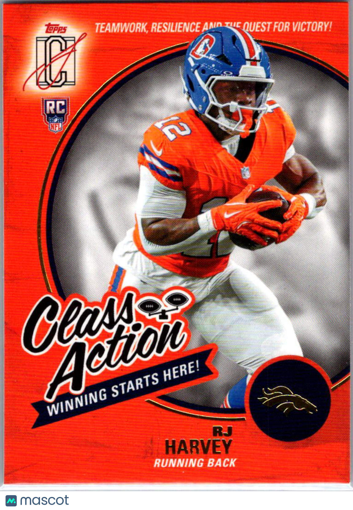 2025 Topps Composite Class Action RJ Harvey #CA-10 RC