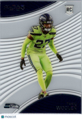 2023 Panini Chronicles Clear Vision Football Tariq Woolen #CVR-22 RC
