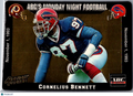1993 Action Packed ABC's Monday Night Football Cornelius Bennett #37