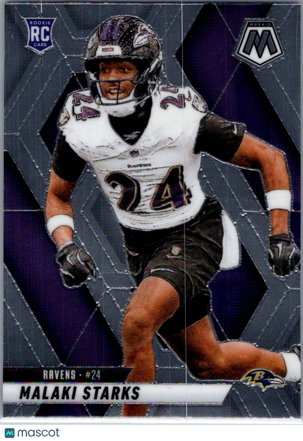 2025 Panini Mosaic Football Malaki Starks #347 RC