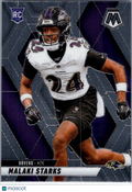 2025 Panini Mosaic Football Malaki Starks #347 RC