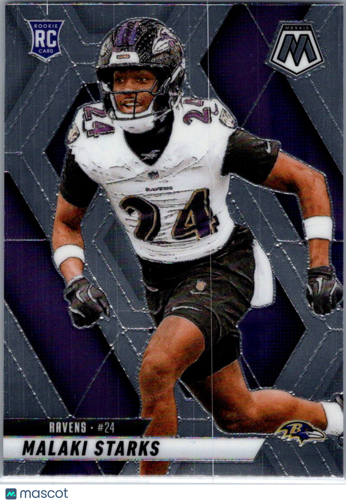 2025 Panini Mosaic Football Malaki Starks #347 RC