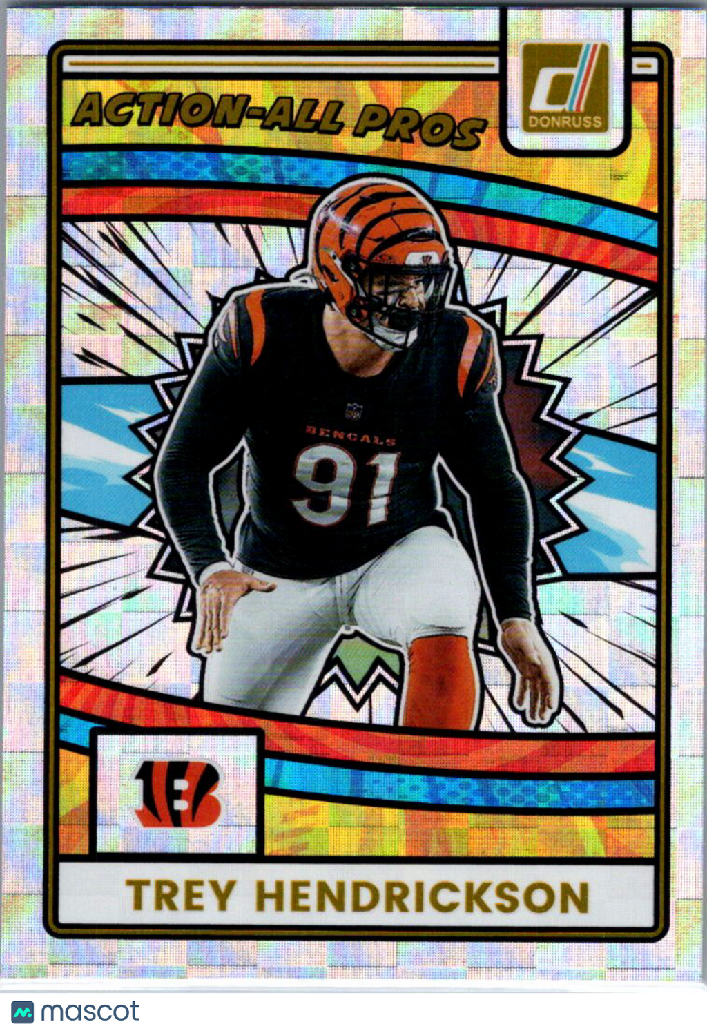 2025 Donruss Action-All Pros Trey Hendrickson #AAP-THE Laser