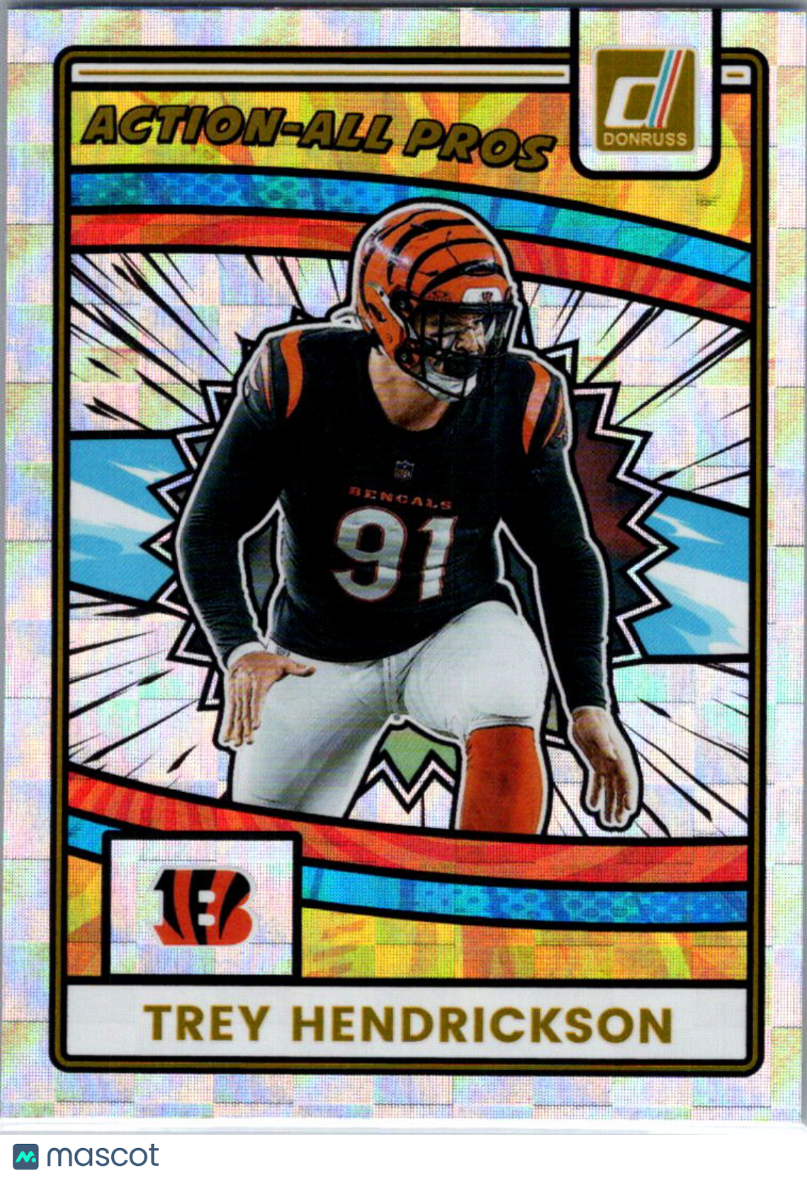 2025 Donruss Action-All Pros Trey Hendrickson #AAP-THE Laser