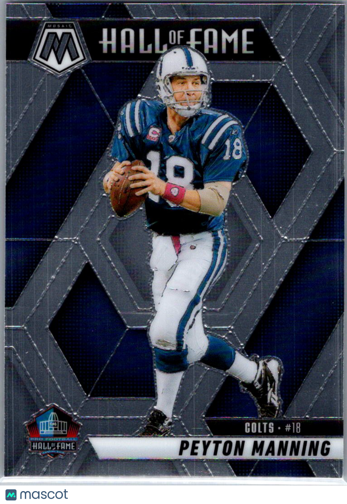 2025 Panini Mosaic Football Peyton Manning #296 Hall of Fame