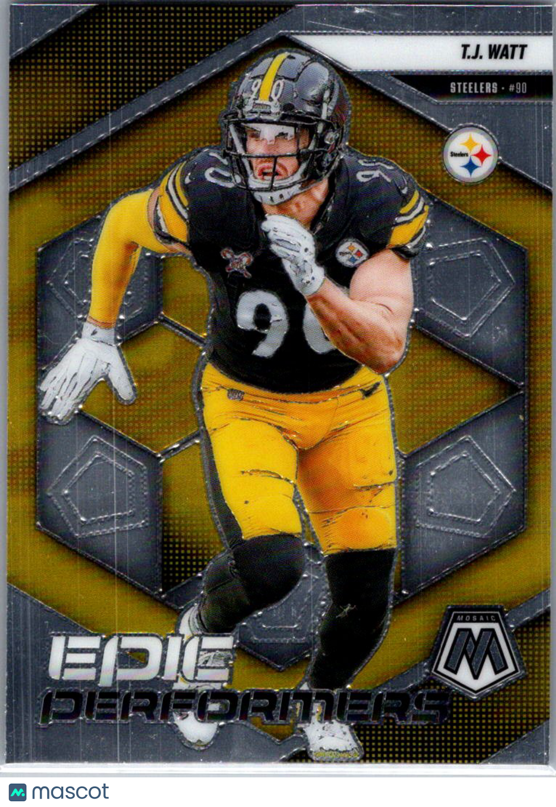 2025 Panini Mosaic Epic Performers T.J. Watt #12