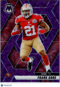 2025 Panini Mosaic Frank Gore #137 Purple Scope